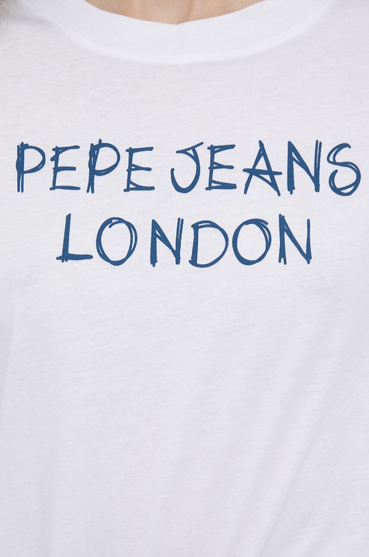 Pepe Jeans t-shirt Netty PL505437.800 biały