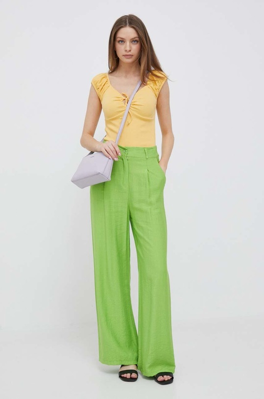 Pepe Jeans tricou Octa PL505454.039 galben SS23