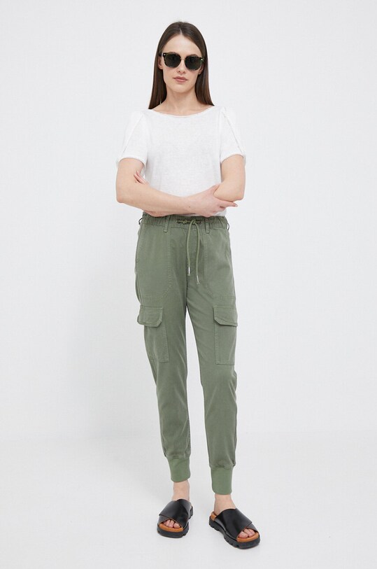 Μπλουζάκι Pepe Jeans Petra PL505475.800 λευκό SS23