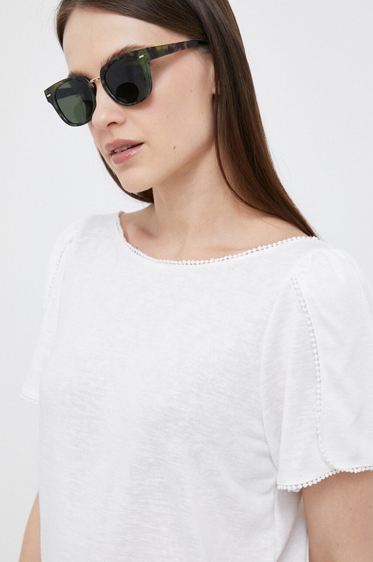 Pepe Jeans t-shirt Petra fehér PL505475.800