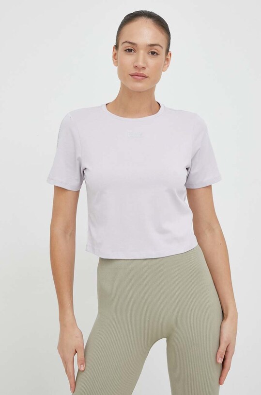 EA7 Emporio Armani t-shirt fioletowy 3RTT14.TJFKZ