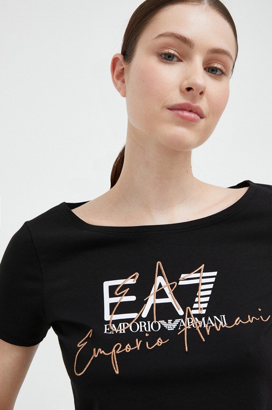 Tričko EA7 Emporio Armani černá 3RTT30.TJDLZ