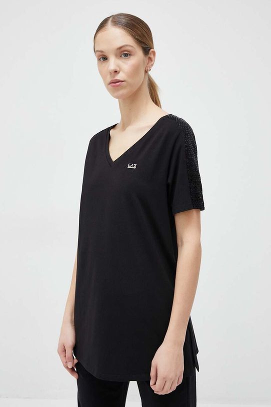 Футболка EA7 Emporio Armani чёрный 3RTT43.TJDZZ