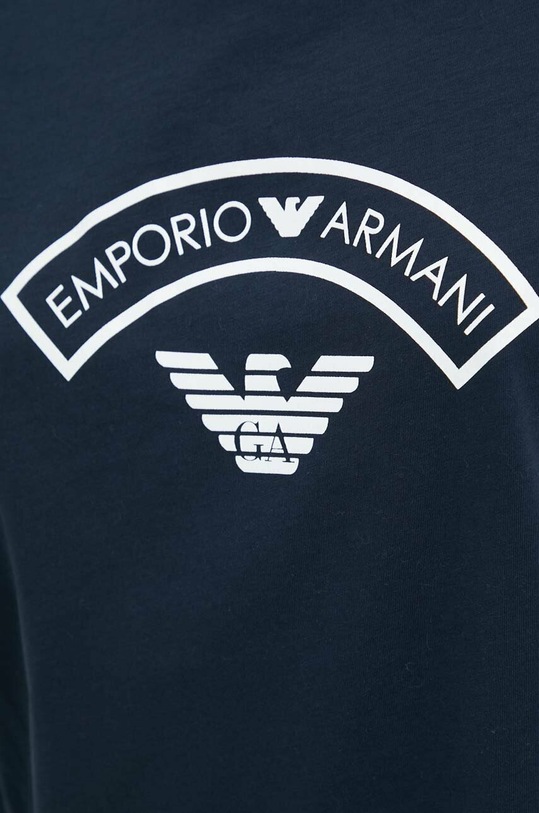 Emporio Armani Underwear t-shirt lounge bawełniany granatowy 164340.3R255