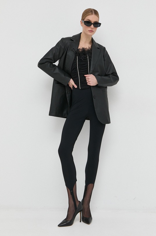 Топ Patrizia Pepe 1M3990.J116 чорний SS23