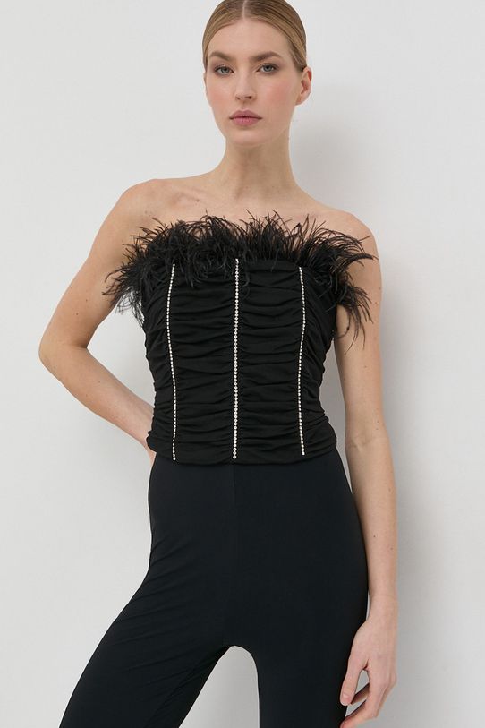 Top Patrizia Pepe čierna 1M3990.J116