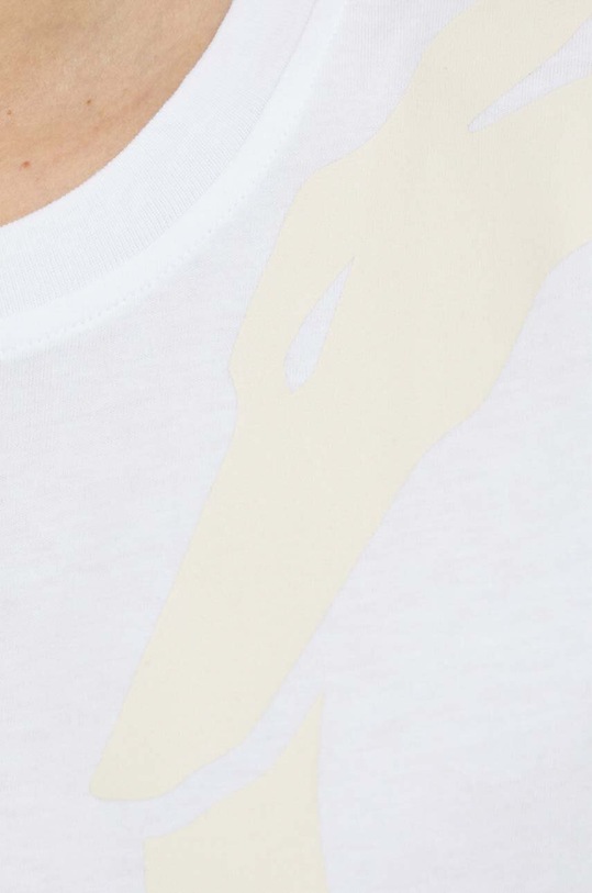 Trussardi t-shirt bawełniany 56T00564.1T005381 biały