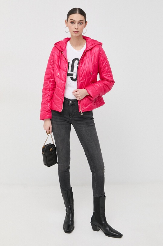 Liu Jo t-shirt bawełniany CA3396.J5003 biały SS23