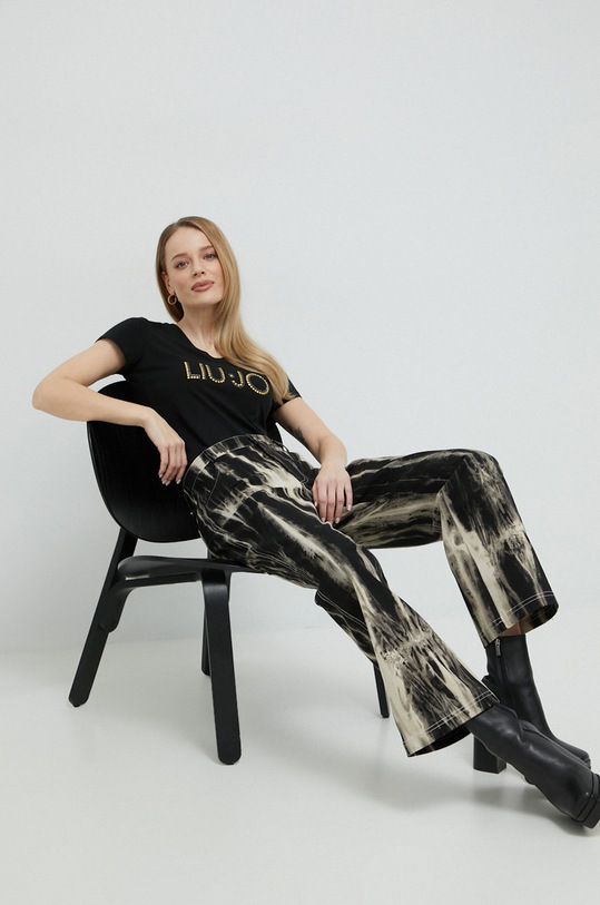 Liu Jo t-shirt TA3089.J5003 czarny SS23