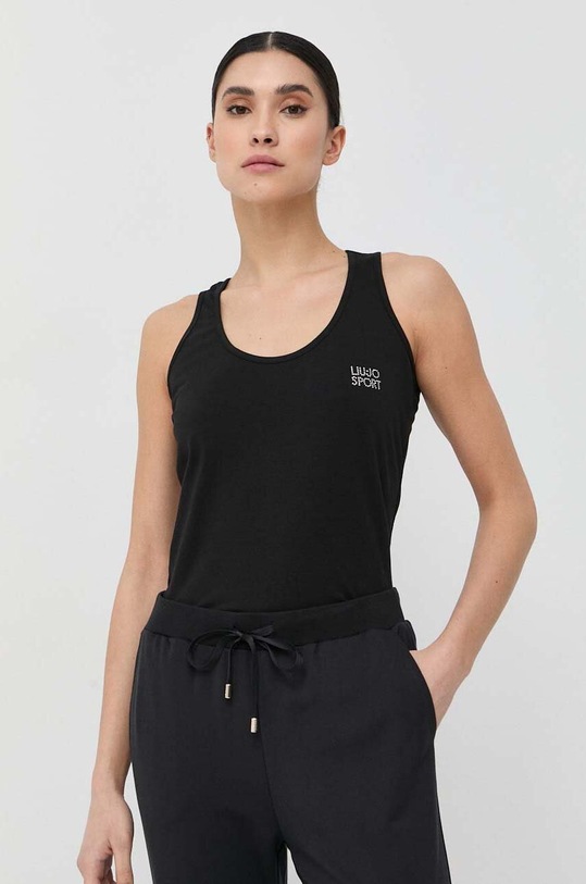 Liu Jo top regular czarny TA3142.J5003