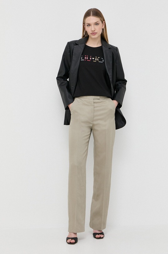 Tričko Liu Jo TA3197.J5003 čierna SS23