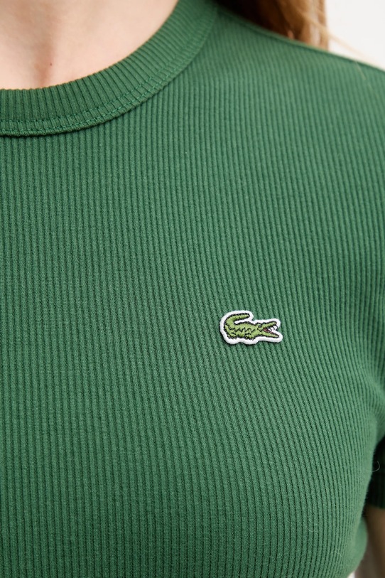 Lacoste t-shirt bawełniany TF5538 zielony