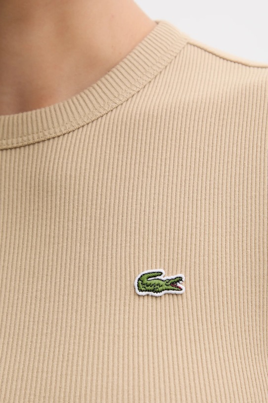 Lacoste t-shirt in cotone TF5538 beige