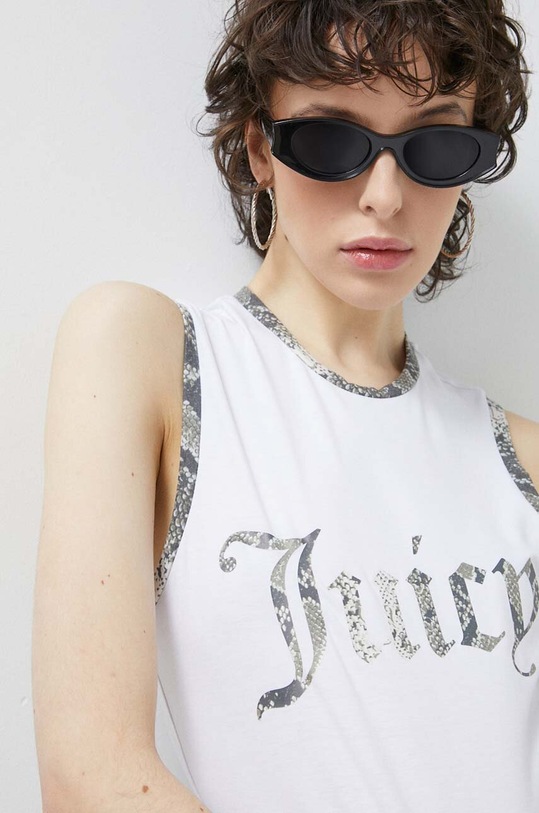 Juicy Couture top alb JCWCT123323.117
