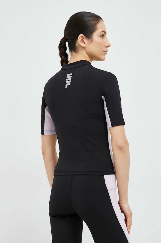 Odzież Fila t-shirt treningowy Riva FAW0371 czarny