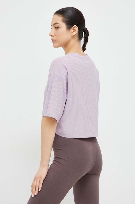 Odzież Fila t-shirt Campione FAW0386 fioletowy