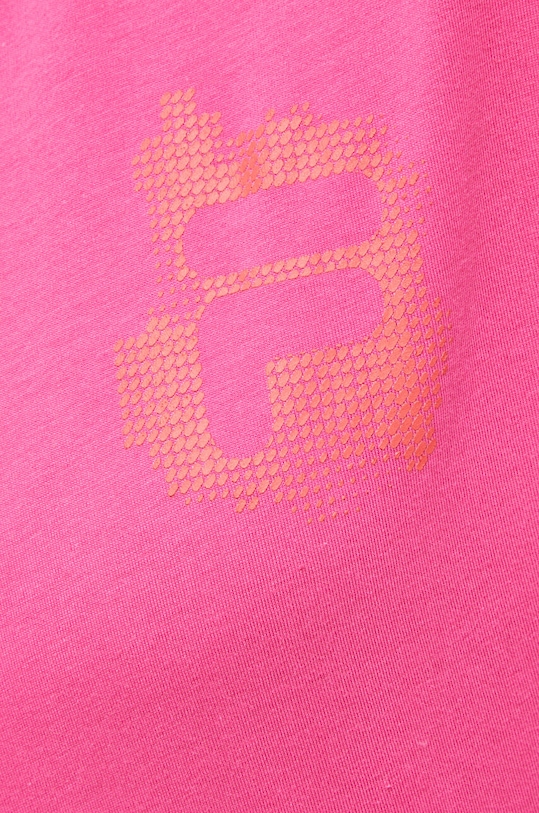 Хлопковая футболка Fila FAW0451 розовый