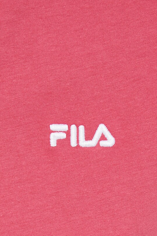Хлопковая футболка Fila FAW0452 розовый