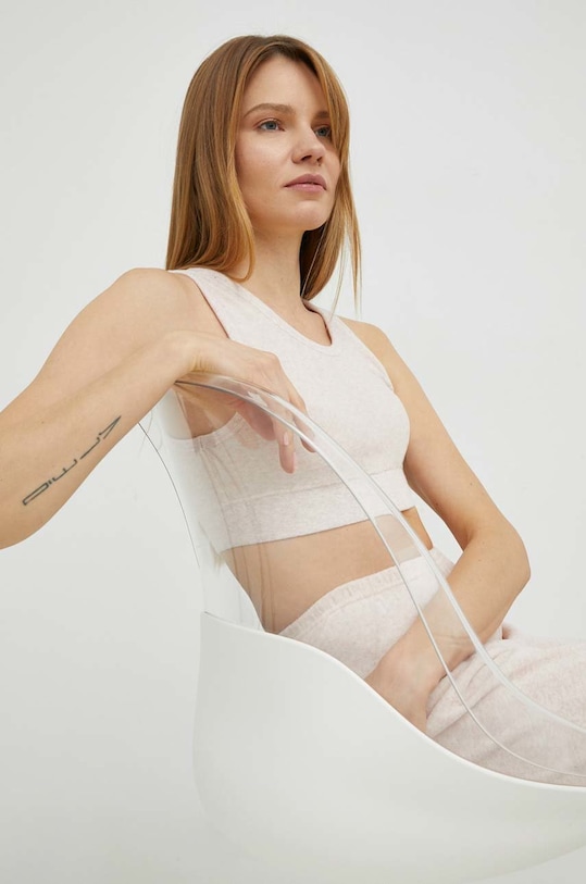 American Vintage top pozostałe różowy UKO00AE23