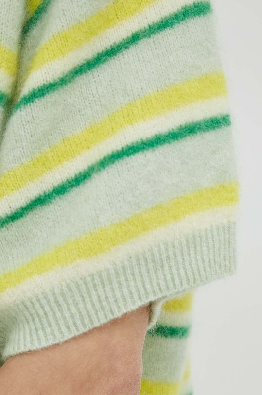 American Vintage sweter wełniany VITO18DIE23 multicolor