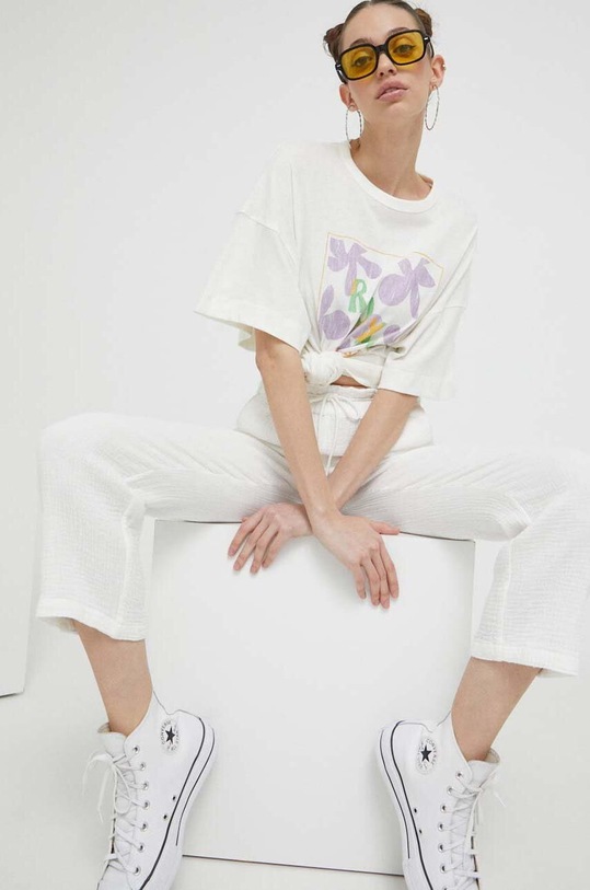 Roxy tricou ERJZT05469 bej SS23