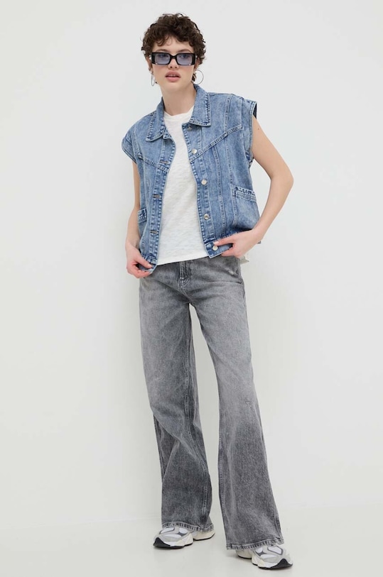 Roxy top ERJKT03980 alb SS24