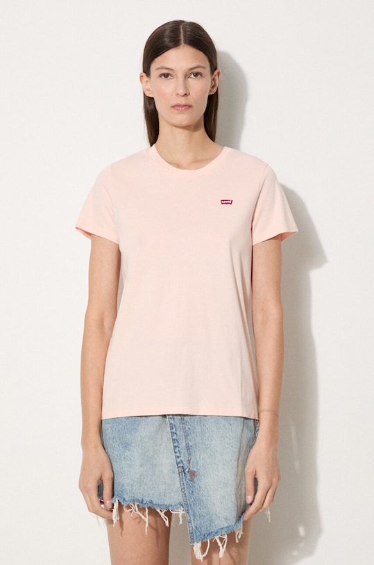 Levi's cotton t-shirt cotton pink 39185.0209