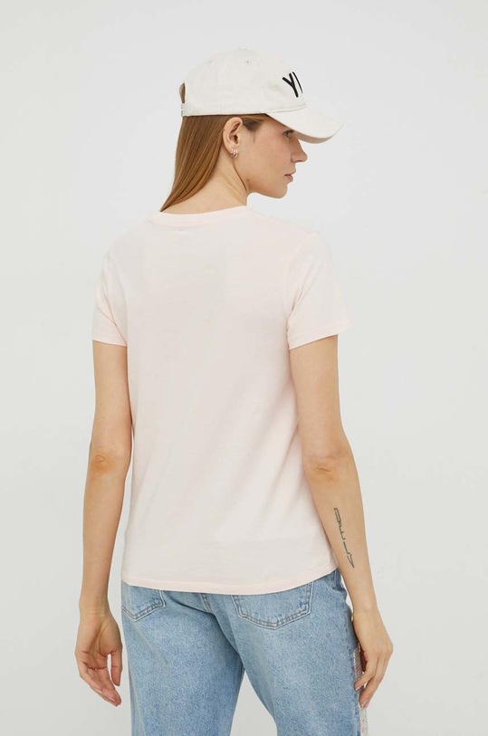 Ρούχα Βαμβακερό μπλουζάκι Levi's 39185.0209 ροζ