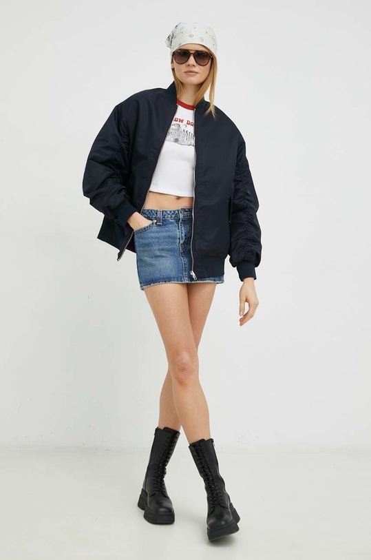 Βαμβακερό μπλουζάκι Levi's A3523.0017 λευκό SS23