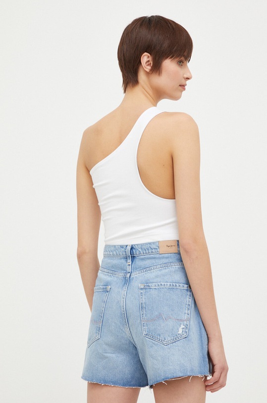 Odzież Calvin Klein Jeans top J20J220788.PPYX biały