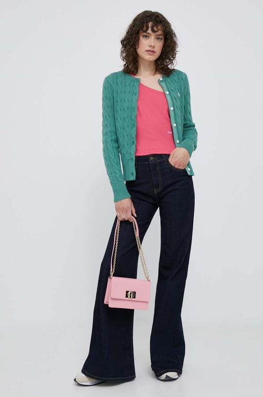 Top Calvin Klein Jeans J20J220788.PPYX ροζ SS23