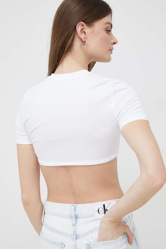 Одяг Футболка Calvin Klein Jeans J20J221483.PPYX білий
