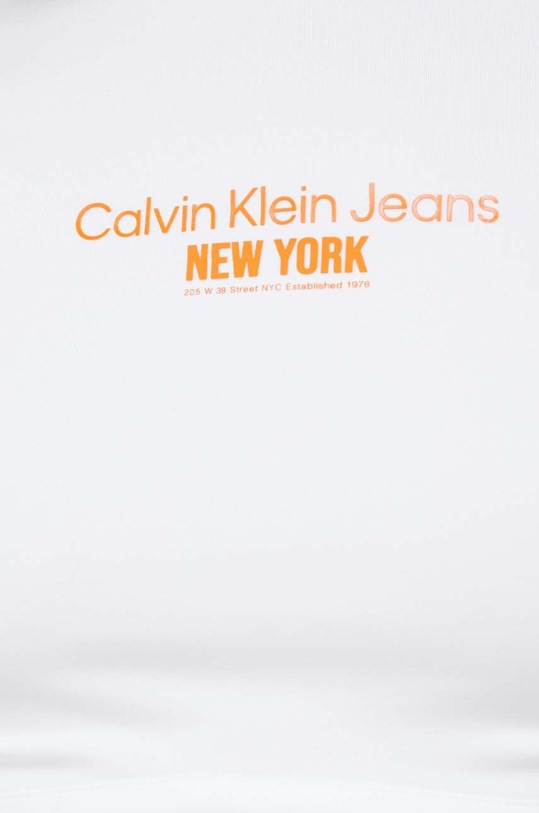 Calvin Klein Jeans tricou J20J221483.PPYX alb