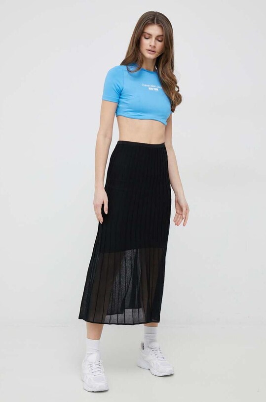 Футболка Calvin Klein Jeans J20J221483.PPYX блакитний SS23