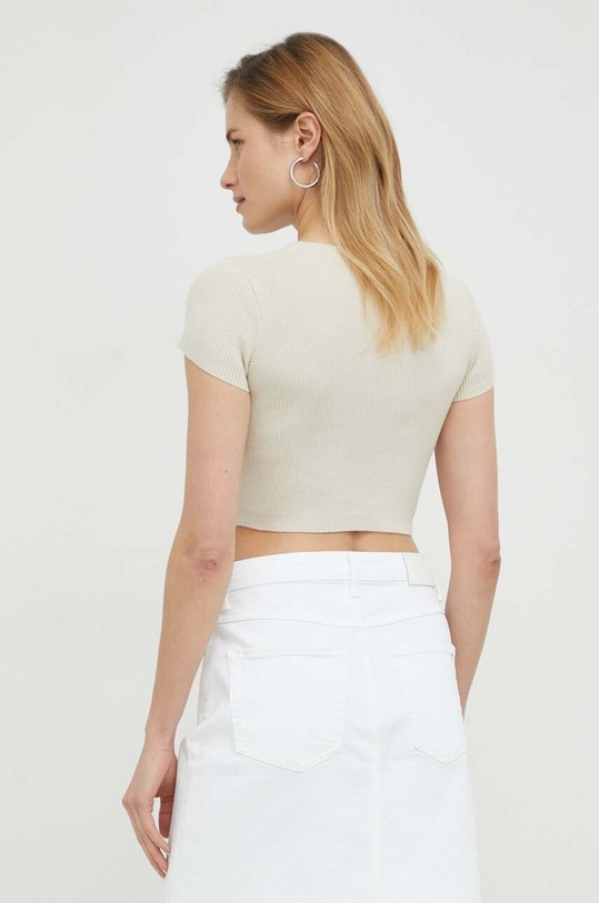 Ρούχα Μπλουζάκι Calvin Klein Jeans J20J221129.PPYX μπεζ