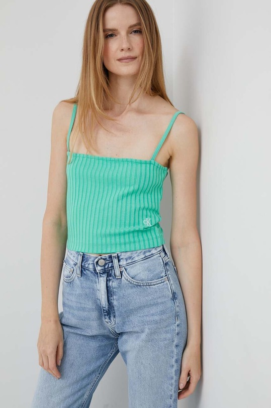 Top Calvin Klein Jeans πράσινο J20J221009.PPYX