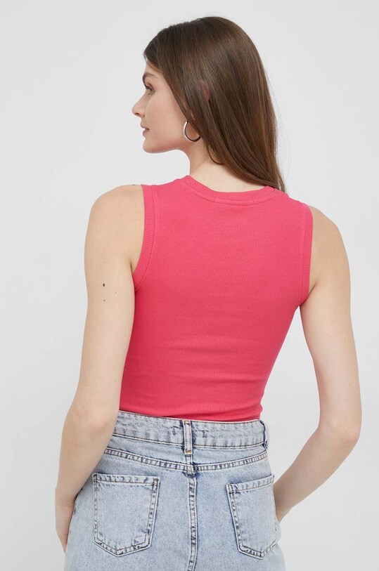 Odzież Calvin Klein Jeans top J20J221521.PPYX różowy