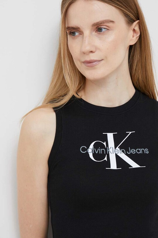 Топ Calvin Klein Jeans черен J20J221521.PPYX