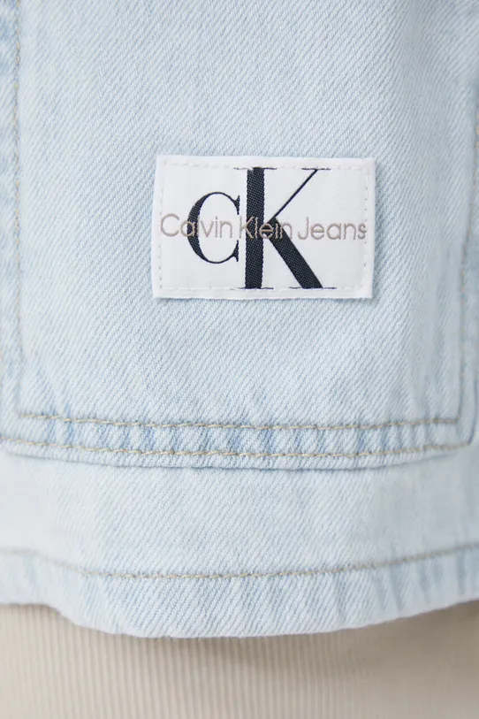 Džínová bunda Calvin Klein Jeans J20J220651.PPYX modrá