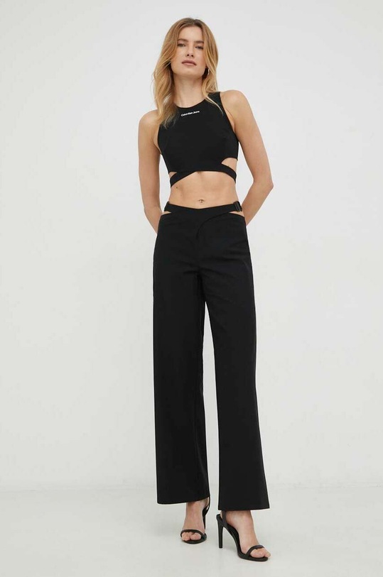 Top Calvin Klein Jeans J20J221068.PPYX černá SS23