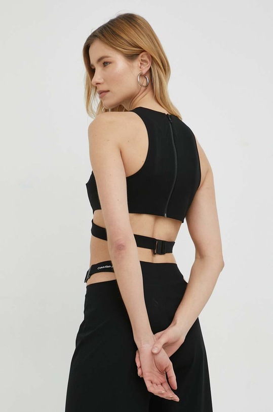 Ρούχα Top Calvin Klein Jeans J20J221068.PPYX μαύρο
