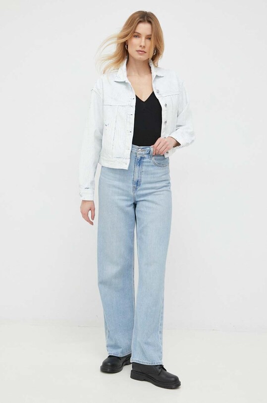 Боди Calvin Klein Jeans J20J221155.PPYX чёрный SS23