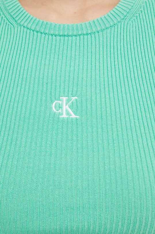 Calvin Klein Jeans top J20J220709.PPYX zielony