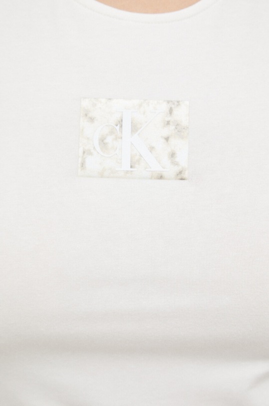 Calvin Klein Jeans top J20J221062.PPYX biały