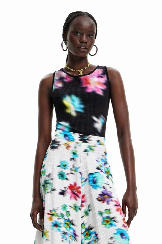 Топ Desigual 23SWQK14 черен SS23