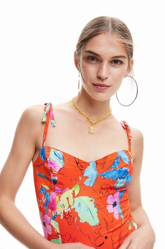 Oblečenie Top Desigual 23SWQW06 červená