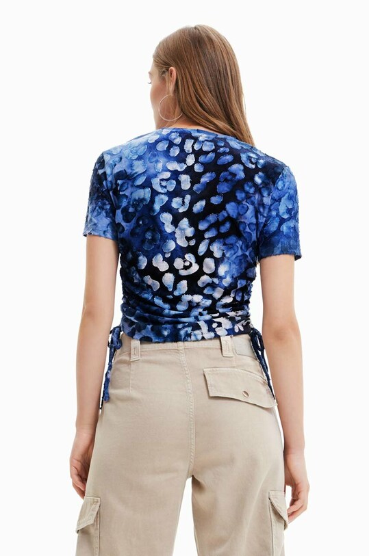 Desigual t-shirt niebieski 23SWTKA3