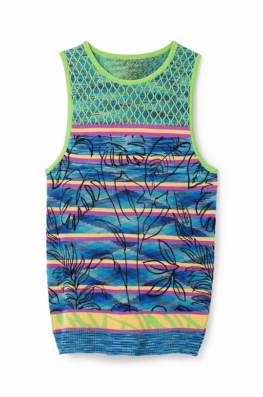 Дитячий топ Desigual 23SWTKBC барвистий