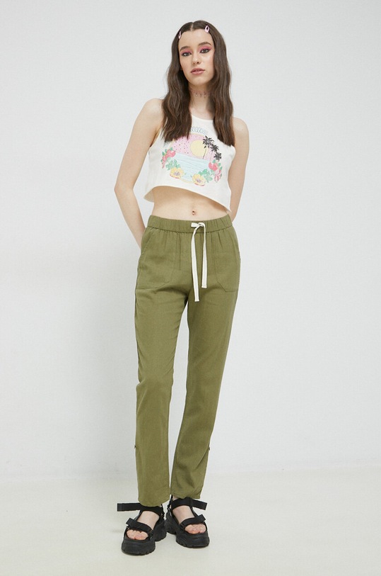Billabong top bawełniany EBJKT00104 beżowy SS23