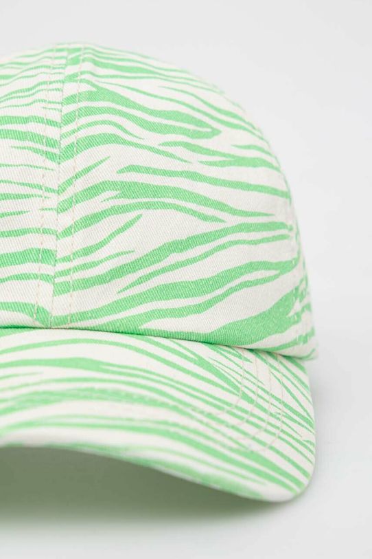 Billabong czapka z daszkiem bawełniana ABJHA00226 zielony SS23